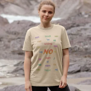 no beach t-shirt